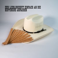 Korkstreifen zur Passoptimierung 100 Stück Hut Hutband Korkeinlage